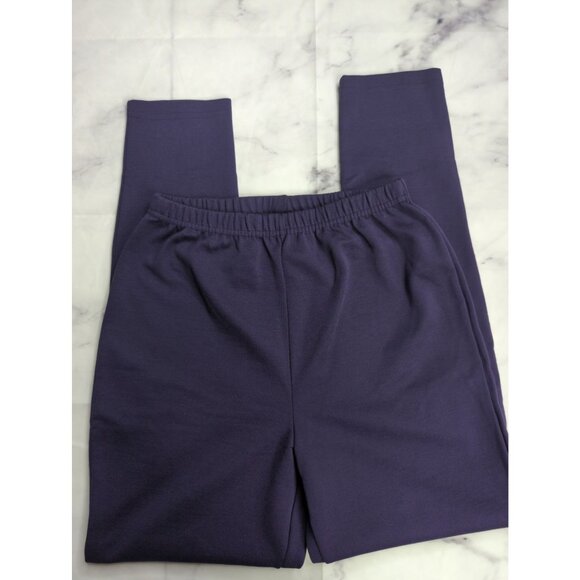 Vintage QVC Fashion Formulas Size S Womens Purple Elastic Waist Pull On Pants - Picture 4 of 6